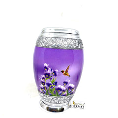 Humming Bird Cremation urn - Funeral Urn for Human Ash - Urn for Ashes Male - Urn - Decorative Urns - Burial Urn - Urns - Erns - Ern