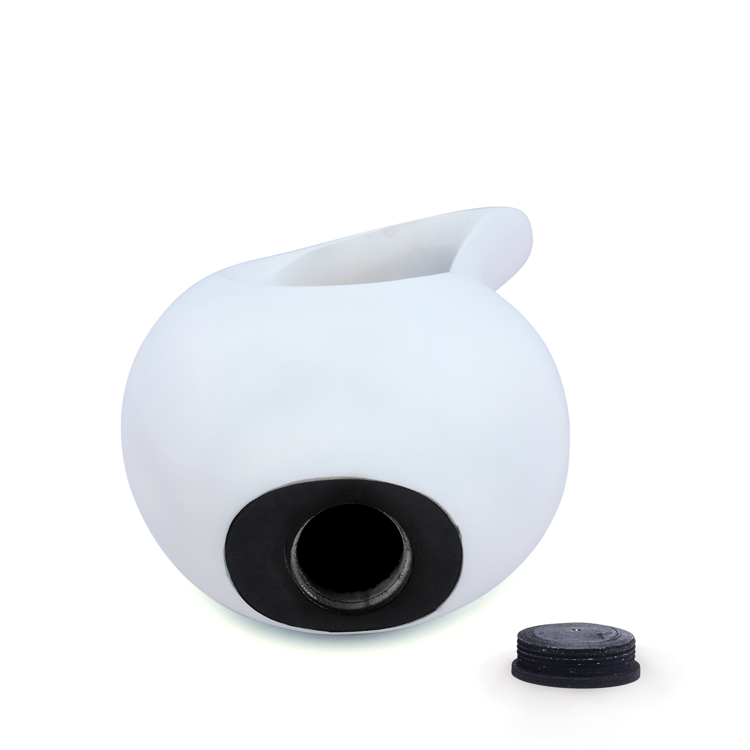 Urn Matte White with Golden Heart - Urn for Ashes - Ashes Urn - Cremation Urns  - Sympathy Gift - Human Ashes Urn - Adult Urn for Ashes