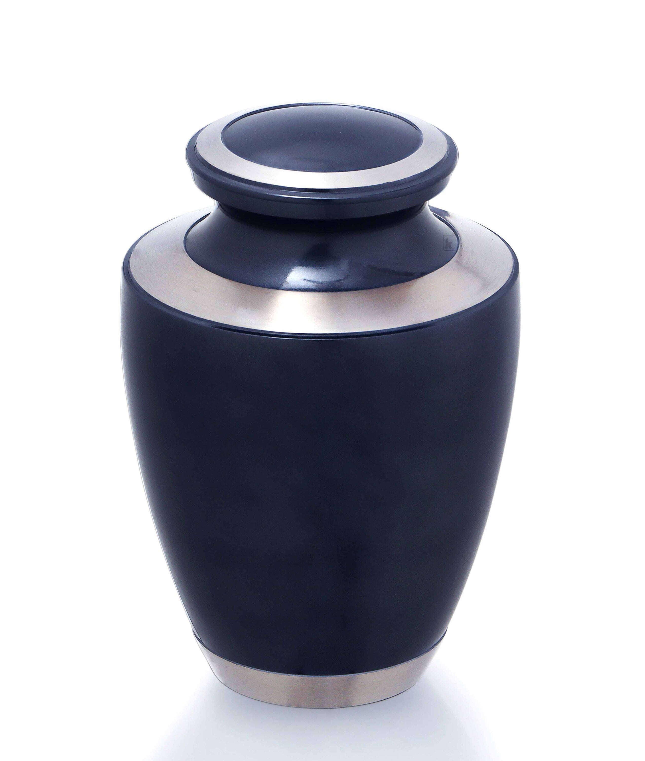 Blue Silver Adult Urn for Ashes , Urn, Urns for Human Ashes, Cremation Urns for Adult Ashes, Ashes Keepsake, Decorative Urns, Cremation Urn