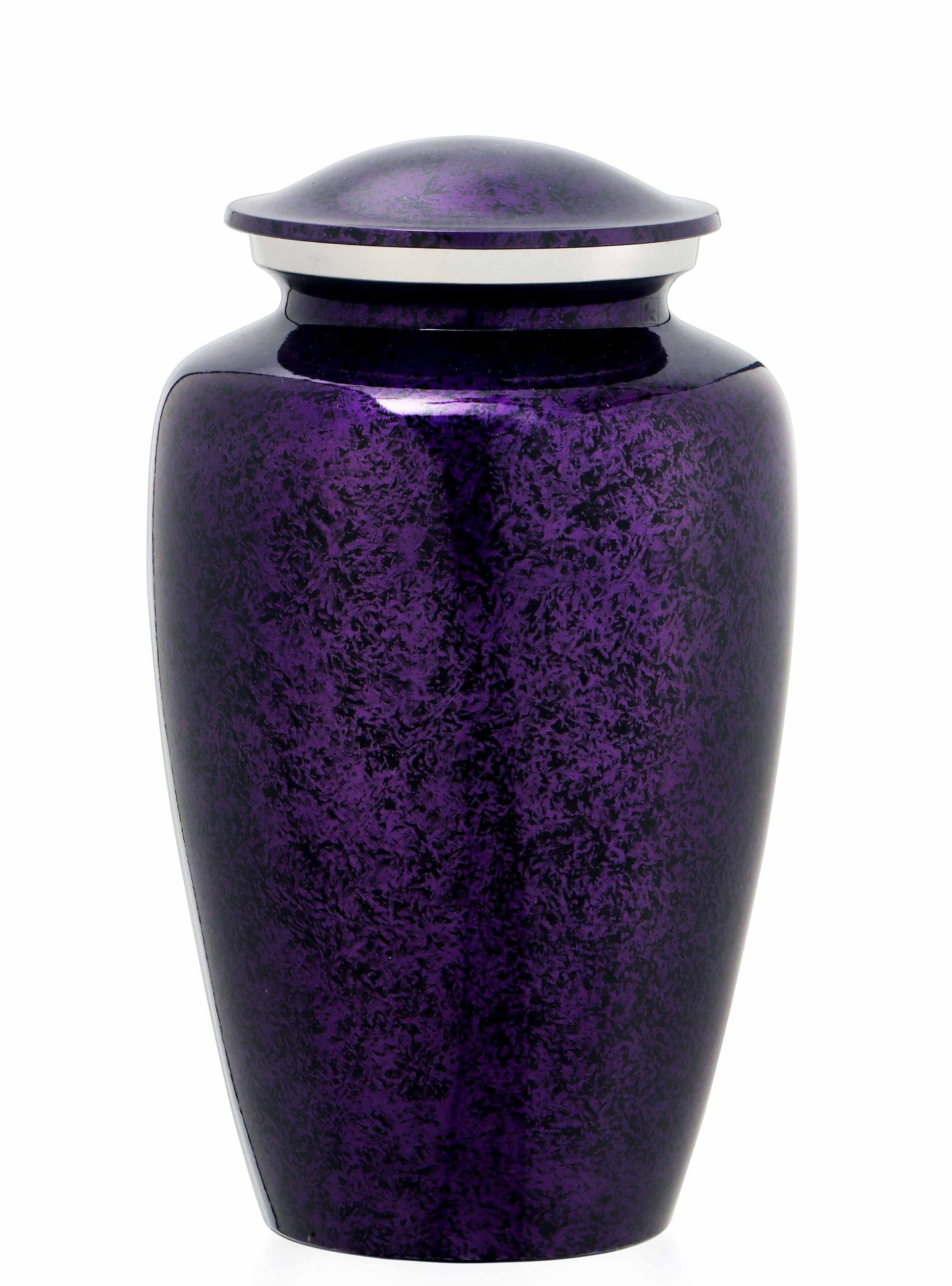 Purple Adult Urn / Can be Engraved / Full size Urn for Human Ashes from Keepsake Company