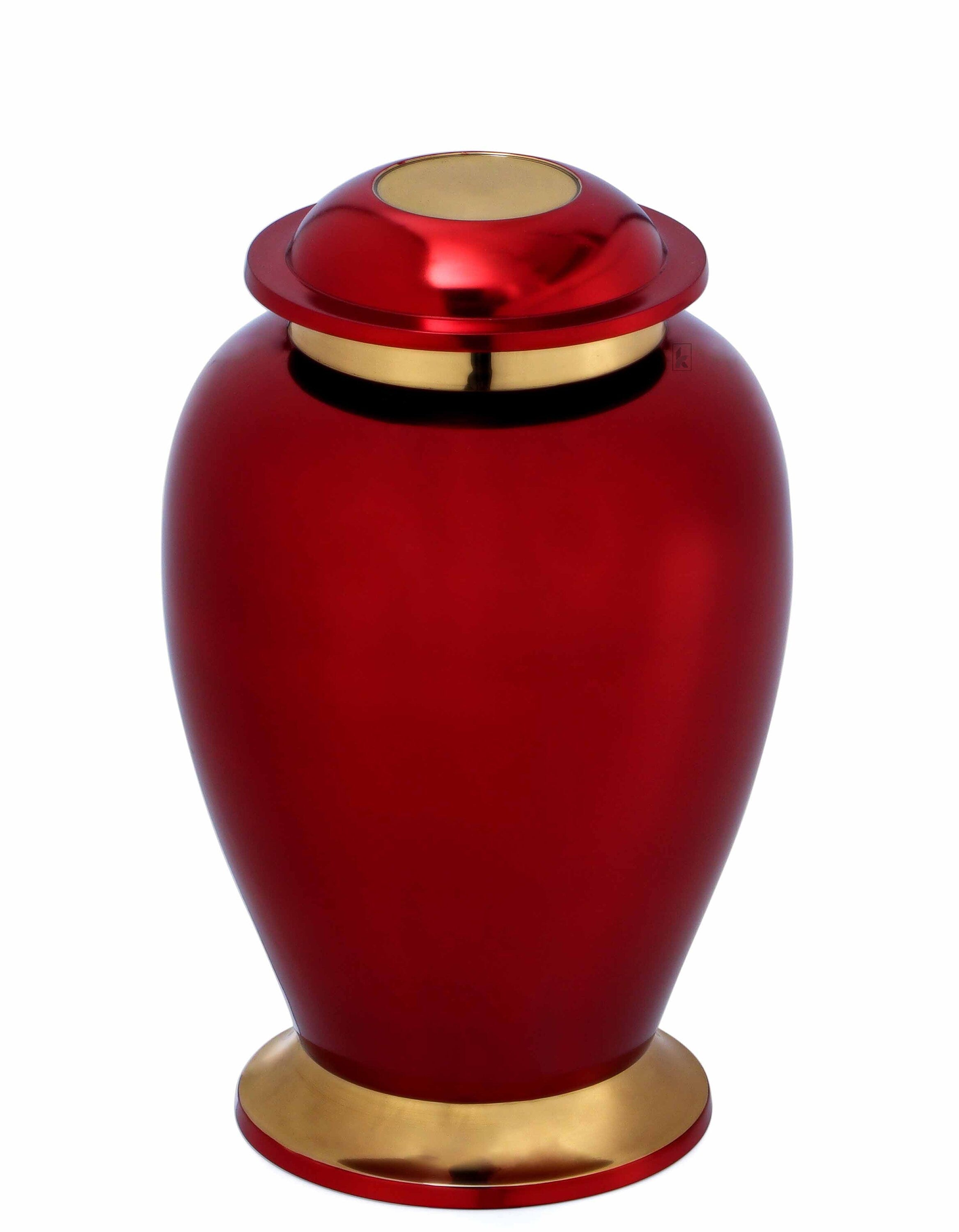 Elegant Engravable Red/ Maroon Adult Urn