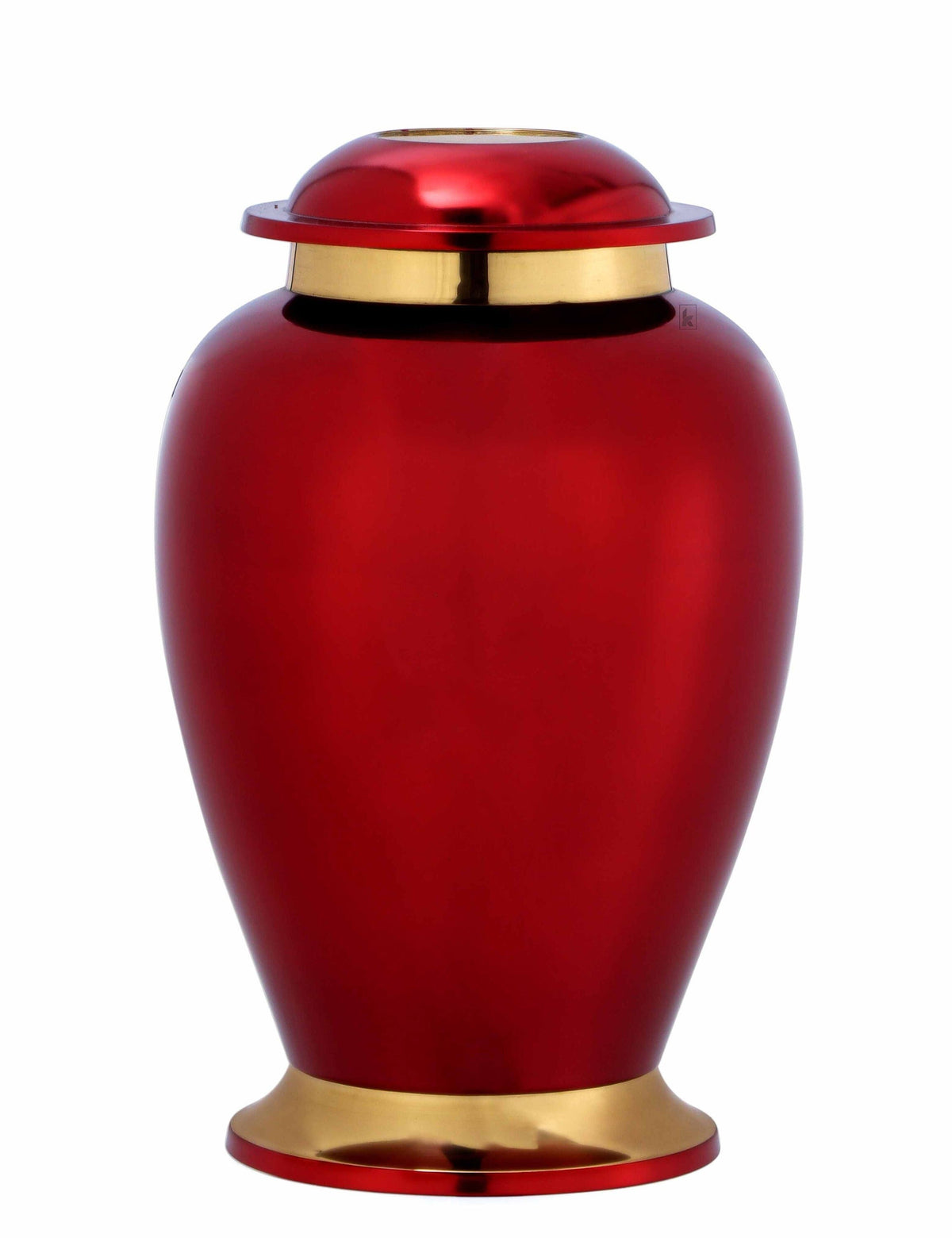 Elegant Engravable Red/ Maroon Adult Urn