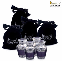 Small Urns for Human Ashes - Mini Urns for Human Ashes - Keepsake Urns for Human Ashes - Small Urn - Small Urns for Ashes -  1, Set of 4 & 6