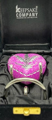 Keepsake Company's Heart Shaped mini Urns wheat engraved  for Human Ashes - Perfect for Adults & Infants