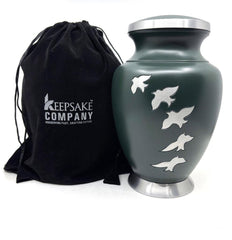 Keepsake Company's Green Birds/ going home Urn