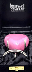 Keepsake Company's Customizable/ Personalized Heart Shaped Urn in Pink Colour for Human Ashes - Perfect for Adults & Infants