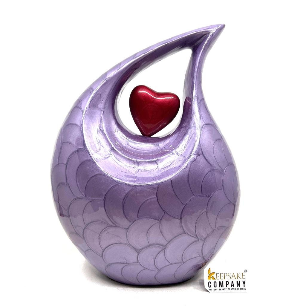 Purple Cremation Urns for Adult Ashes - Urns for Ashes Adult Male - Urns for Human Ashes - Urn - Urns - Decorative Urns from Keepsake Comp.