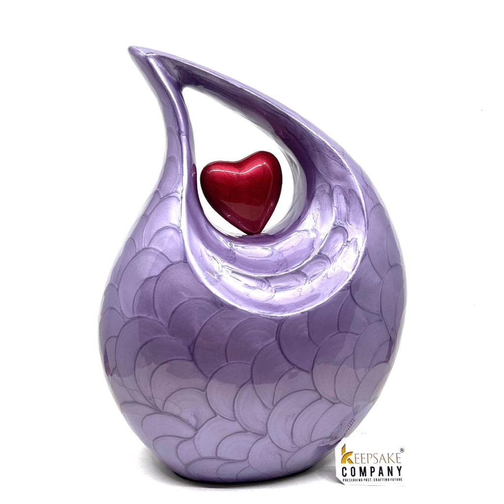 Purple Cremation Urns for Adult Ashes - Urns for Ashes Adult Male - Urns for Human Ashes - Urn - Urns - Decorative Urns from Keepsake Comp.