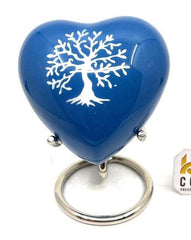 Keepsake Company's Heart Shaped Tree of Life Engravable/ Customised Urns - Perfect for Adults & Infants