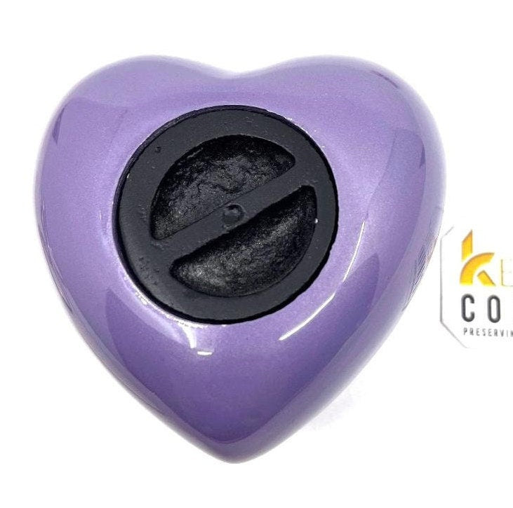 Keepsake Company's Heart Shaped Dove of Peace Engravable/ Cstomised Urns - Perfect for Adults & Infants