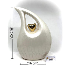 Teardrop Urns for Ashes Adult Male, Urn, Urns for Human Ashes, Cremation Urns for Adult Ashes, Ashes Keepsake, Decorative Urn, Cremation Urn