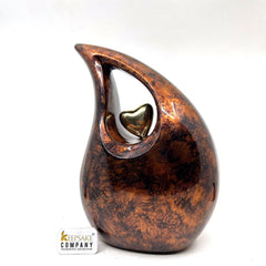 Premium  Adult teardrop Cremation Urn - Urns for Ashes Adult male - urns for human ashes adult female from Keepsake Company