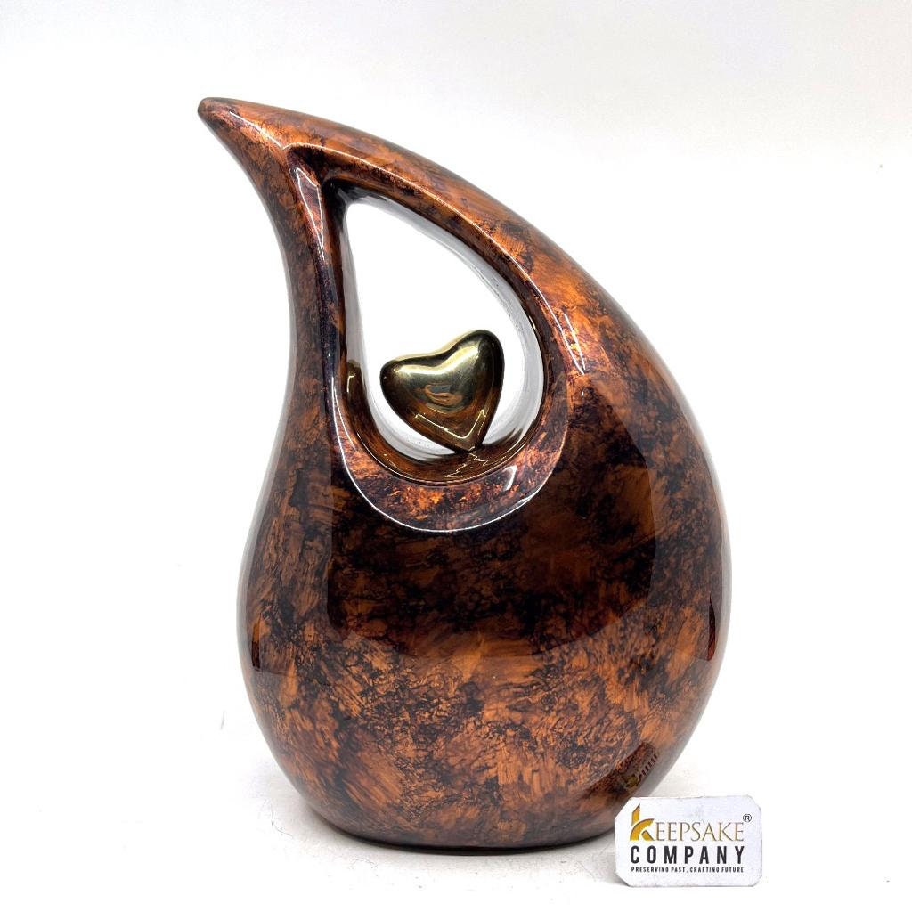 Premium  Adult teardrop Cremation Urn - Urns for Ashes Adult male - urns for human ashes adult female from Keepsake Company