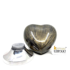 Heart Urn for Human Ashes - Small Urns for Human Ashes Perfect for Adults & Infants from Keepsake Company