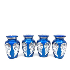 Small Urns for Human Ashes - Mini Urns for Human Ashes - Keepsake Urns for Human Ashes - Small Urn - Small Urns for Ashes - Set of 4