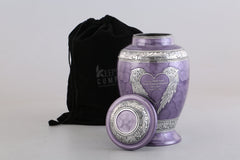 Purple Urns for Ashes Adult Male - Urn - Urns for Human Ashes - Cremation Urns for Adult Ashes - Decorative Urns - Cremation Urn - Burial