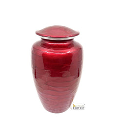 Red Cremation Urns for Adult Ashes - Urns for Human Ashes - Urns for Ashes Adult Male - Urn - Decorative Urns - Burial Urn - Funeral Urn