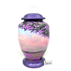 Purple Cremation Urns for Adult Ashes - Urns for Human Ashes - Urns for Ashes Adult Male - Urn - Decorative Urns - Burial Urn - Funeral Urn