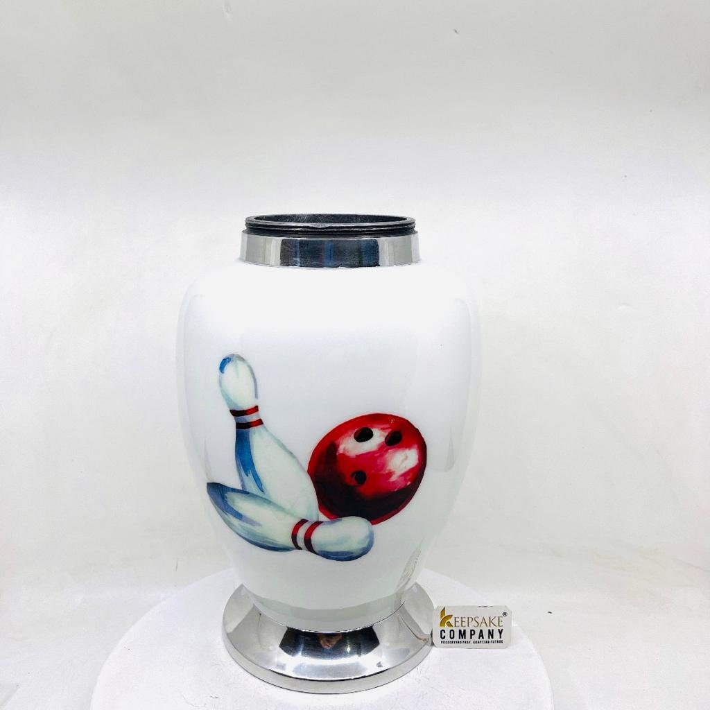 Bowling Cremation Urns for Adult Ashes - Urns for Human Ashes - Urns for Ashes Adult Male - Urn - Decorative Urns - Burial Urn - Funeral Urn