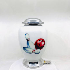 Bowling Cremation Urns for Adult Ashes - Urns for Human Ashes - Urns for Ashes Adult Male - Urn - Decorative Urns - Burial Urn - Funeral Urn