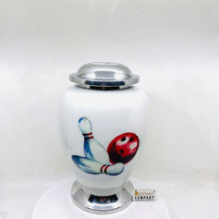 Bowling Cremation Urns for Adult Ashes - Urns for Human Ashes - Urns for Ashes Adult Male - Urn - Decorative Urns - Burial Urn - Funeral Urn