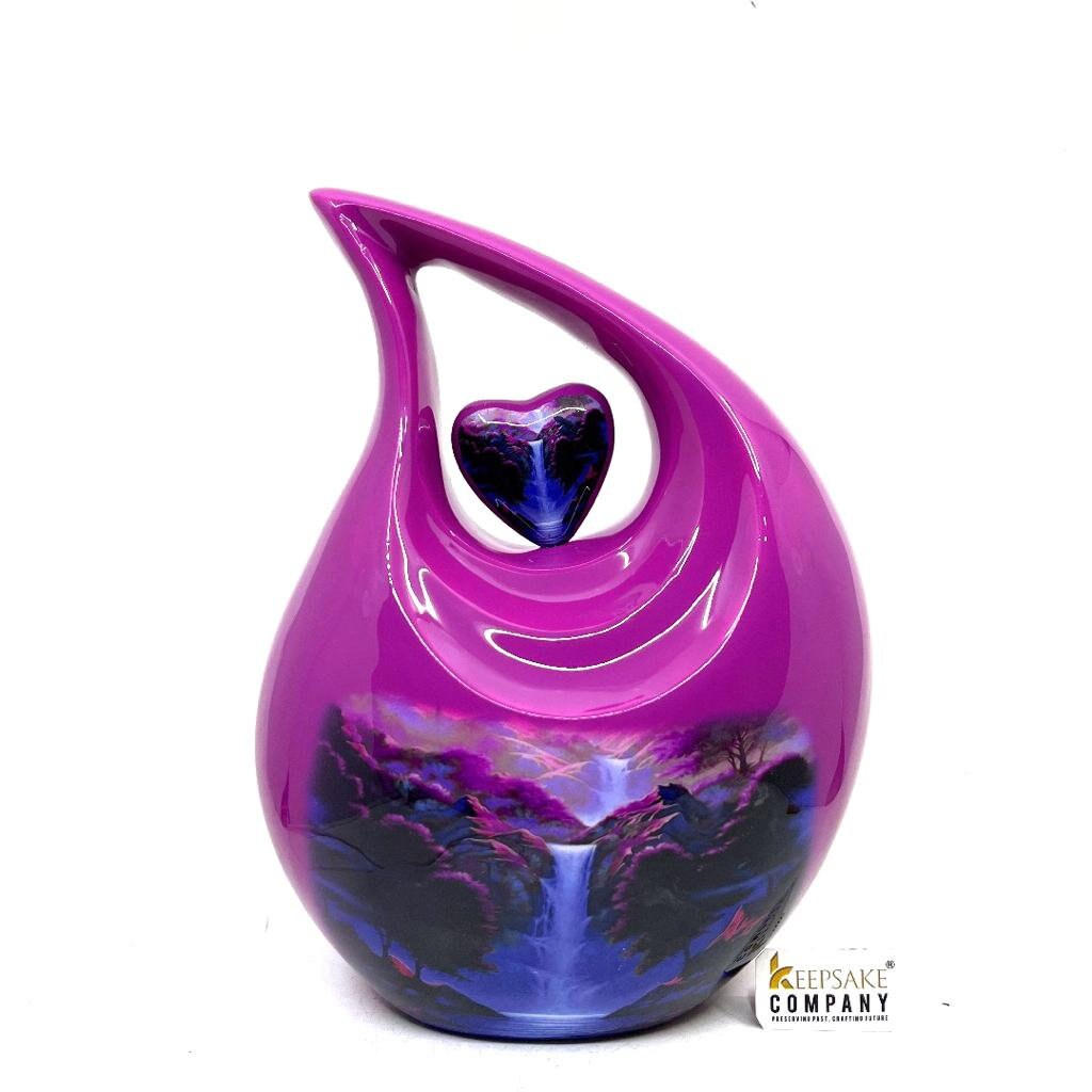 Pink Blue Teardrop Cremation Urns for Ashes Adult Male -  Urns for Ashes Adult Female - Urn - Urns - Cremation Urn  from Keepsake Company