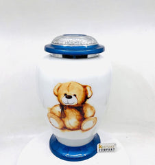 Blue Cremation Urns for Adult Ashes - Urns for Human Ashes - Urns for Ashes Adult Male - Urn - Decorative Urns - Burial Urn - Funeral Urn