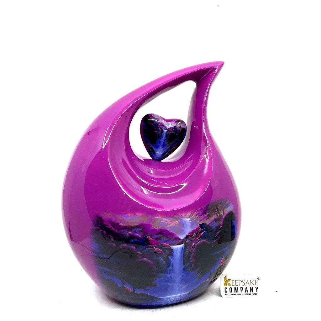 Pink Blue Teardrop Cremation Urns for Ashes Adult Male -  Urns for Ashes Adult Female - Urn - Urns - Cremation Urn  from Keepsake Company