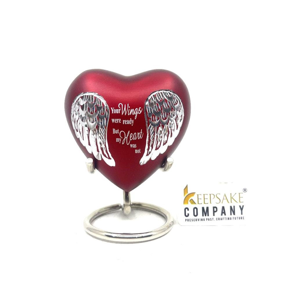 Red Small Urns for Human Ashes - Mini Urns for Human Ashes - Urns - Urn - Ashes Urn - Keepsake Urns for Human Ashes - Urn for Human Ashes