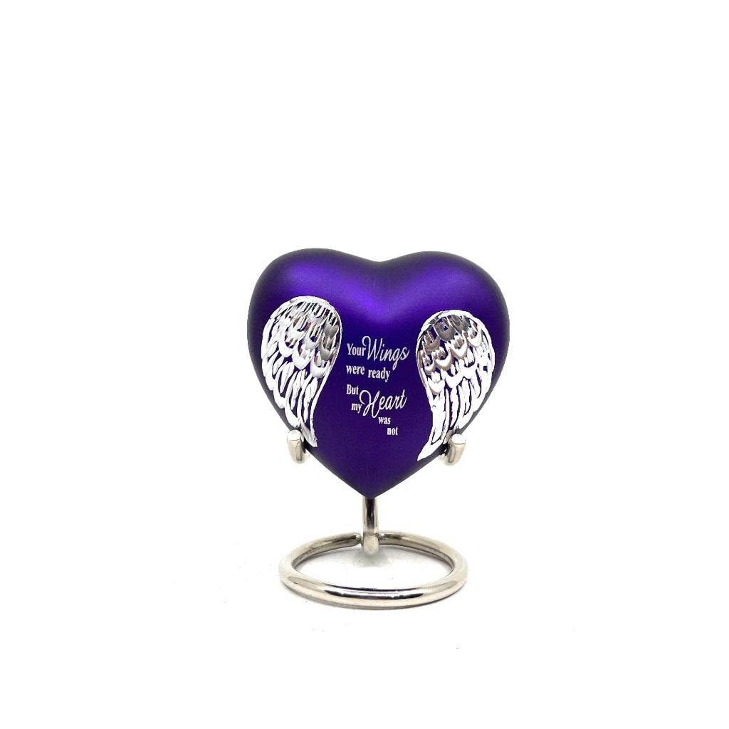 Purple Small Urns for Human Ashes - Mini Urns for Human Ashes - Urns - Urn - Ashes Urn - Keepsake Urns for Human Ashes - Urn for Human Ashes