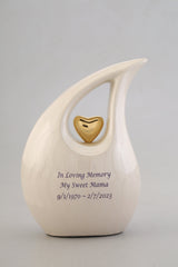Teardrop Urns for Ashes Adult Male, Urn, Urns for Human Ashes, Cremation Urns for Adult Ashes, Ashes Keepsake, Decorative Urn, Cremation Urn