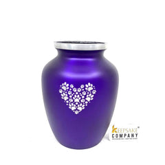 Purple Pet Urn - Pet Urns - Pet Urns for Dogs Ashes - Dog Urn - Dog Urns for Ashes  - Urns for Dogs - Urn for Dog Ashes - Cat Urn for Ashes