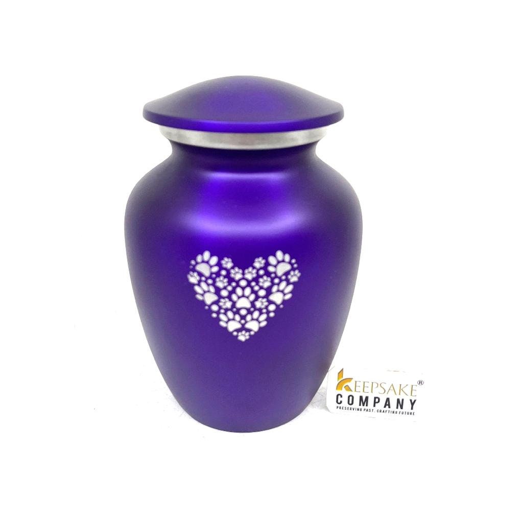 Purple Pet Urn - Pet Urns - Pet Urns for Dogs Ashes - Dog Urn - Dog Urns for Ashes  - Urns for Dogs - Urn for Dog Ashes - Cat Urn for Ashes