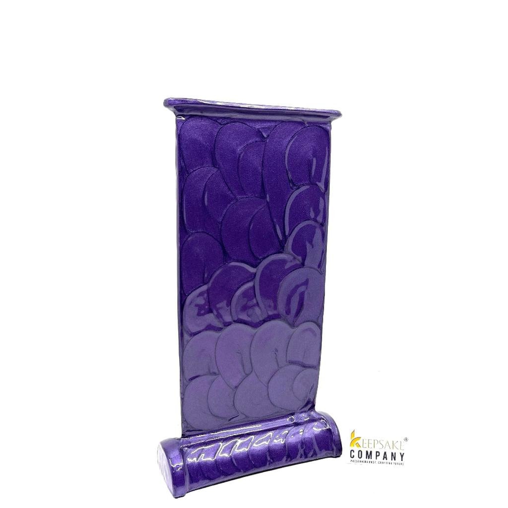 Purple Plaque for Urns - Name Plate - Personalized Memorial Plaque - Custom Engraved Plaque - Desk Sign -  Memorial Plate - Urn Plaque