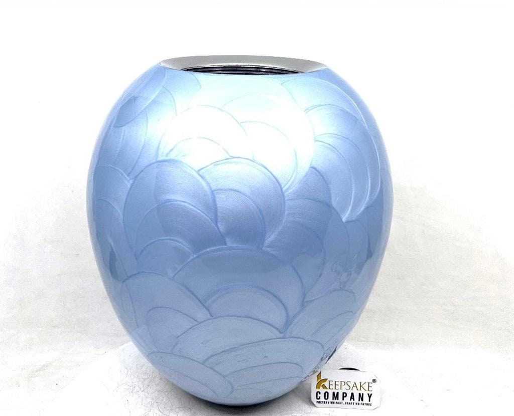 Light Blue Cremation Urns for Ashes - Urns for Human Ashes - Urns for Ashes Adult Male - Urn - Decorative Urns - Burial Urn - Funeral Urn