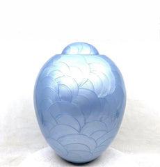 Light Blue Cremation Urns for Ashes - Urns for Human Ashes - Urns for Ashes Adult Male - Urn - Decorative Urns - Burial Urn - Funeral Urn