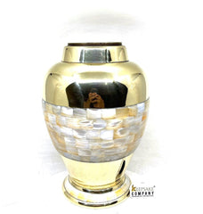 Mother of Pearl Urn for Human Ashes - Urn - Cremation Urns for Adult Ashes - Urn - Urns for Ashes Adult Male - Urns for Human Ashes