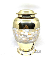 Mother of Pearl Urn for Human Ashes - Urn - Cremation Urns for Adult Ashes - Urn - Urns for Ashes Adult Male - Urns for Human Ashes