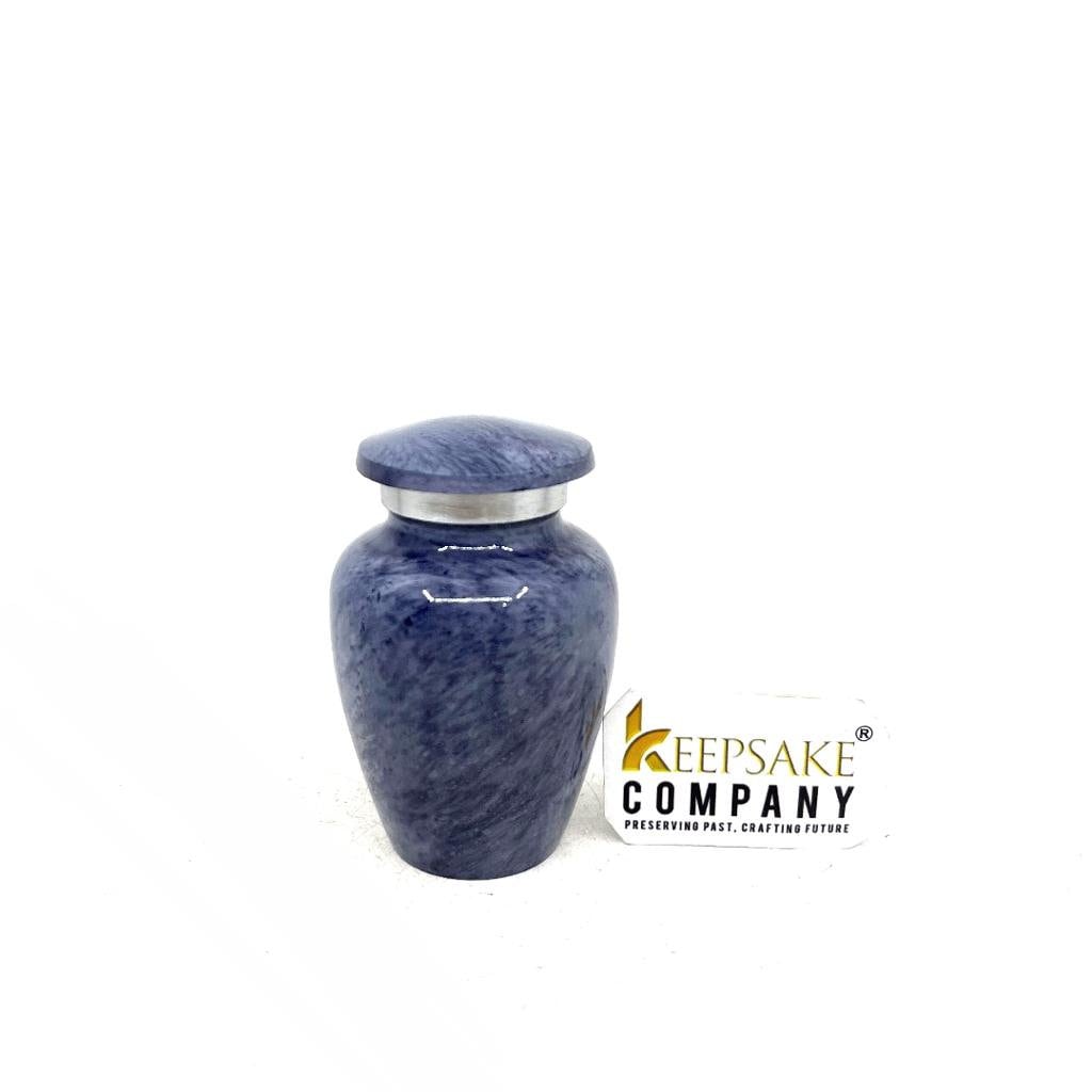 Blue Marble Small Urns for Human Ashes - Mini Urns for Human Ashes - Keepsake Urns for Human Ashes - Small Urn - Small Urns for Ash - Urn