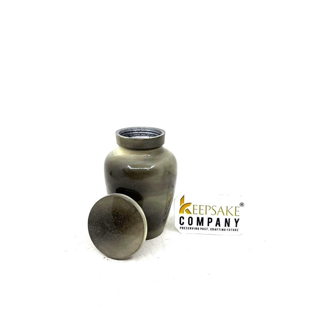 White Marble Small Urns for Human Ashes - Mini Urns for Human Ashes - Keepsake Urns for Human Ashes - Small Urn - Small Urns for Ash - Urn