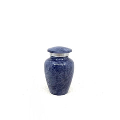 Blue Marble Small Urns for Human Ashes - Mini Urns for Human Ashes - Keepsake Urns for Human Ashes - Small Urn - Small Urns for Ash - Urn