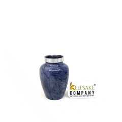 Blue Marble Small Urns for Human Ashes - Mini Urns for Human Ashes - Keepsake Urns for Human Ashes - Small Urn - Small Urns for Ash - Urn