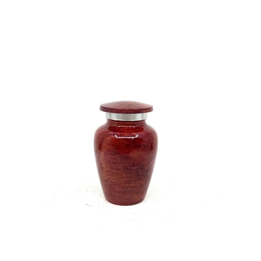 Brown Marble Small Urns for Human Ashes - Mini Urns for Human Ashes - Keepsake Urns for Human Ashes - Small Urn - Small Urns for Ash - Urn