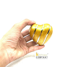 Yellow Heart Urn for Ashes - Mini Urns for Human Ashes - Urns - Urn - Ashes Urn - Keepsake Urns for Human Ashes - Urn for Human Ashes